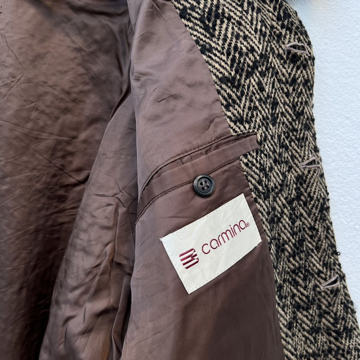 Japanese Brand HERRINGBONE BOMBER JACKET CARMINAJAPAN INSPIRED ISSEY MIYAKE Size US M / EU 48-50 / 2 - 14 Thumbnail