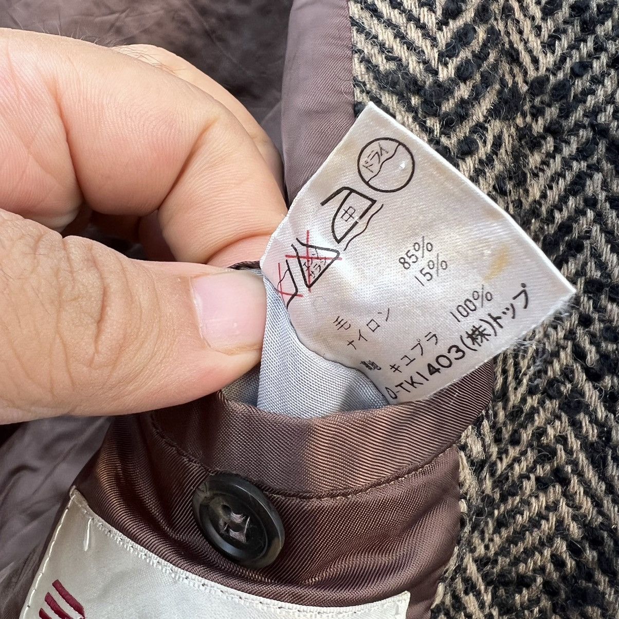 Japanese Brand HERRINGBONE BOMBER JACKET CARMINAJAPAN INSPIRED ISSEY MIYAKE Size US M / EU 48-50 / 2 - 17 Thumbnail
