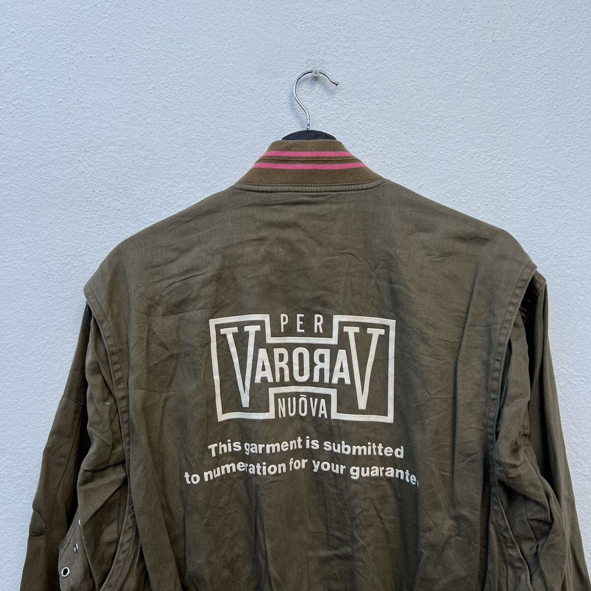 Japanese Brand VINTAGE PER VARORAV NUOVA BIG LOGO BOMBER JACKET Size US S / EU 44-46 / 1 - 3 Thumbnail