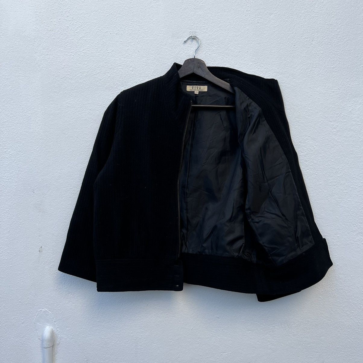 Japanese Brand VINTAGE VIVA ULTIMATE BLACK BOMBER JACKET Size US M / EU 48-50 / 2 - 7 Thumbnail