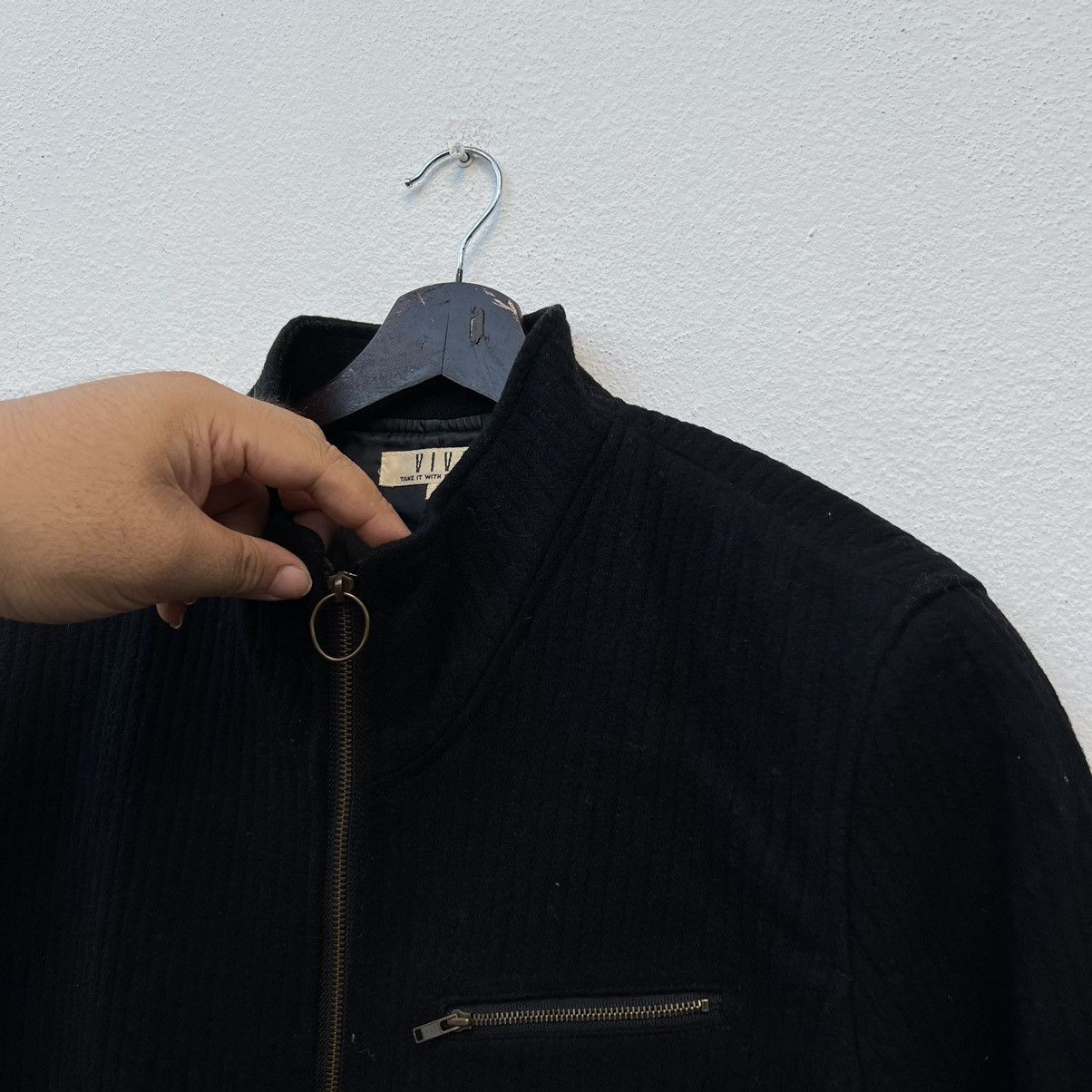 Japanese Brand VINTAGE VIVA ULTIMATE BLACK BOMBER JACKET Size US M / EU 48-50 / 2 - 5 Thumbnail