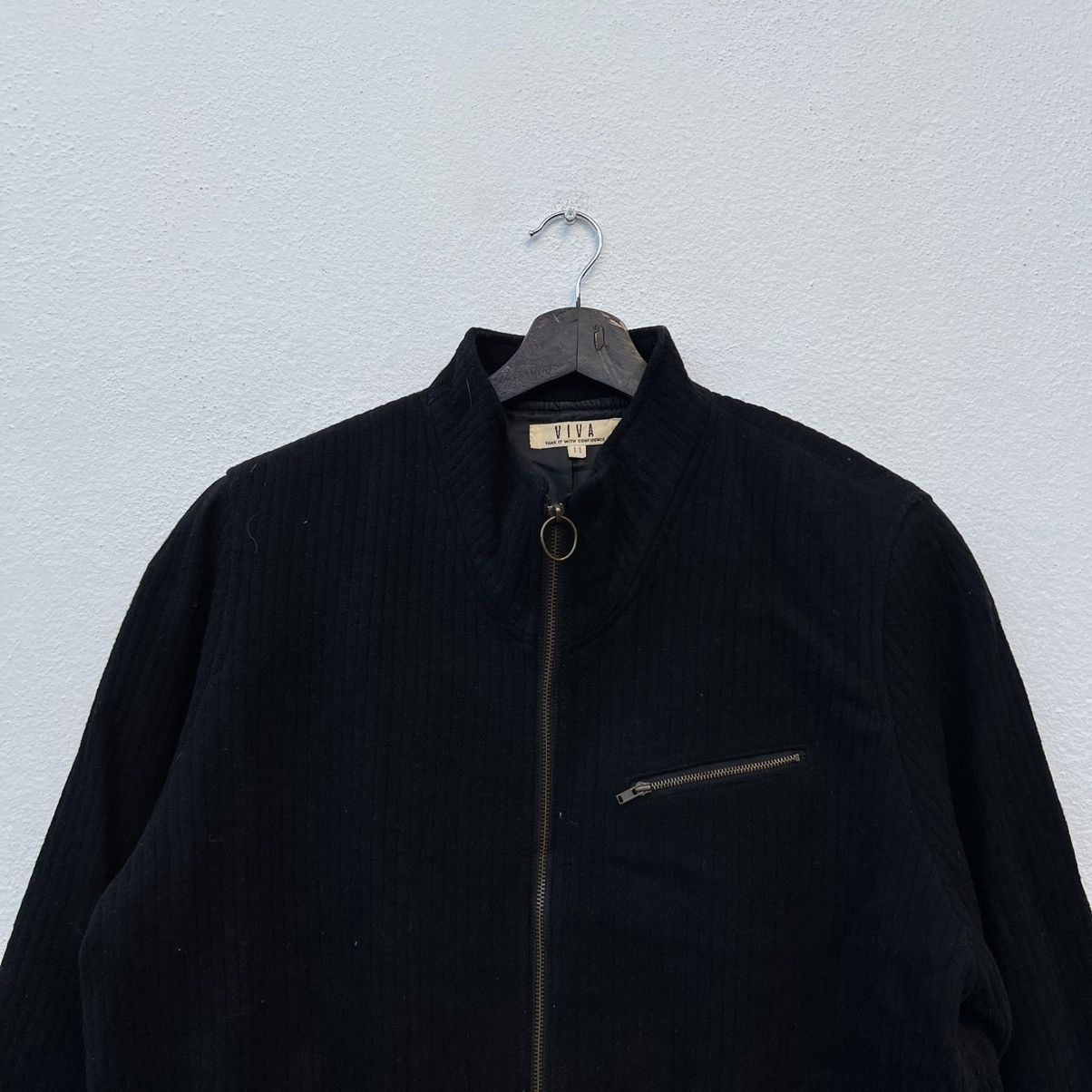 Japanese Brand VINTAGE VIVA ULTIMATE BLACK BOMBER JACKET Size US M / EU 48-50 / 2 - 3 Thumbnail