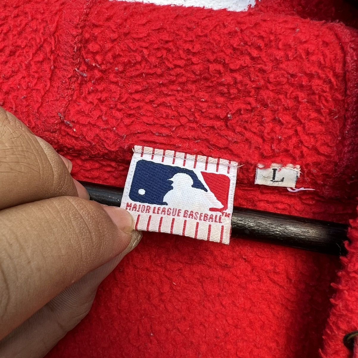 Japanese Brand NY BIG LOGO MLB HOODIE JACKET Size US L / EU 52-54 / 3 - 9 Thumbnail