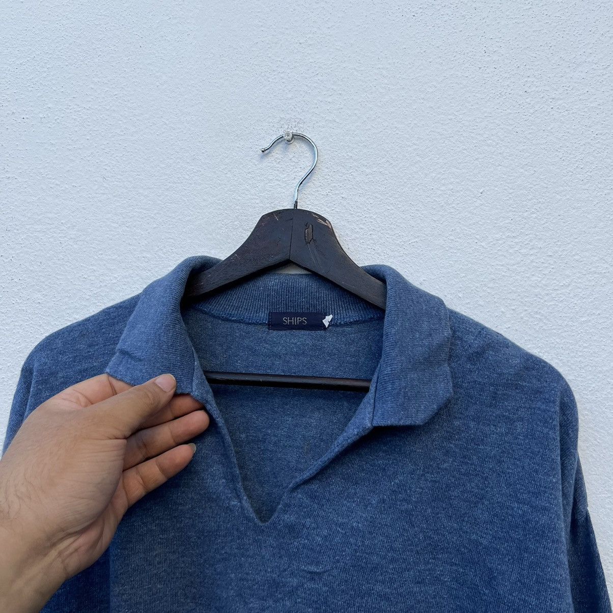 Japanese Brand VINTAGE SHIPS JAPAN OVERSIZED COLLAR SWEATSHIRT Size US L / EU 52-54 / 3 - 5 Thumbnail