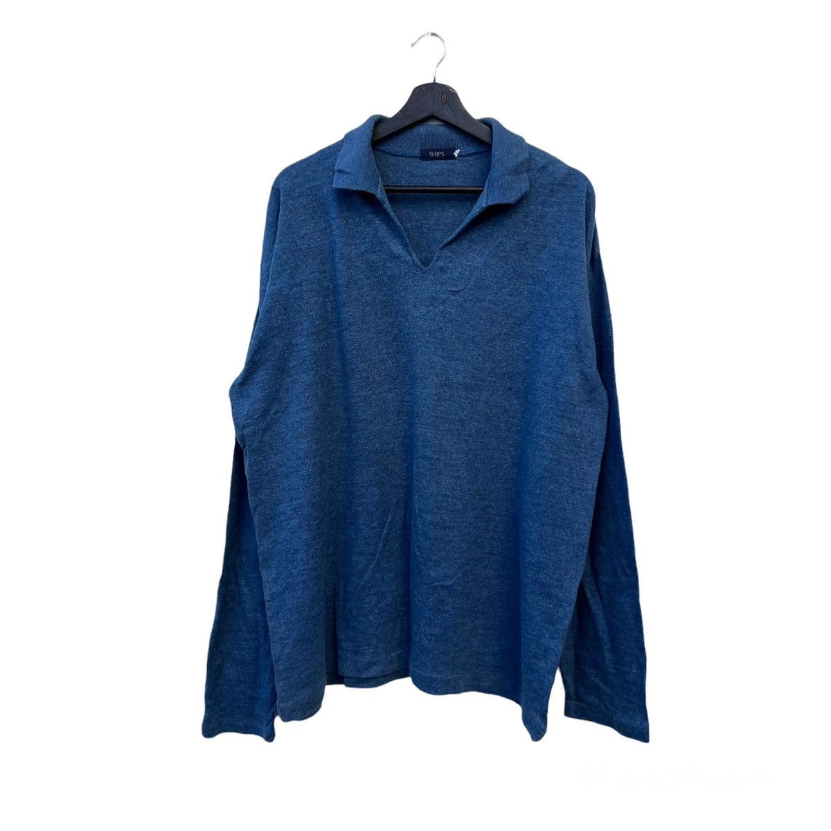 Japanese Brand VINTAGE SHIPS JAPAN OVERSIZED COLLAR SWEATSHIRT Size US L / EU 52-54 / 3 - 1 Thumbnail