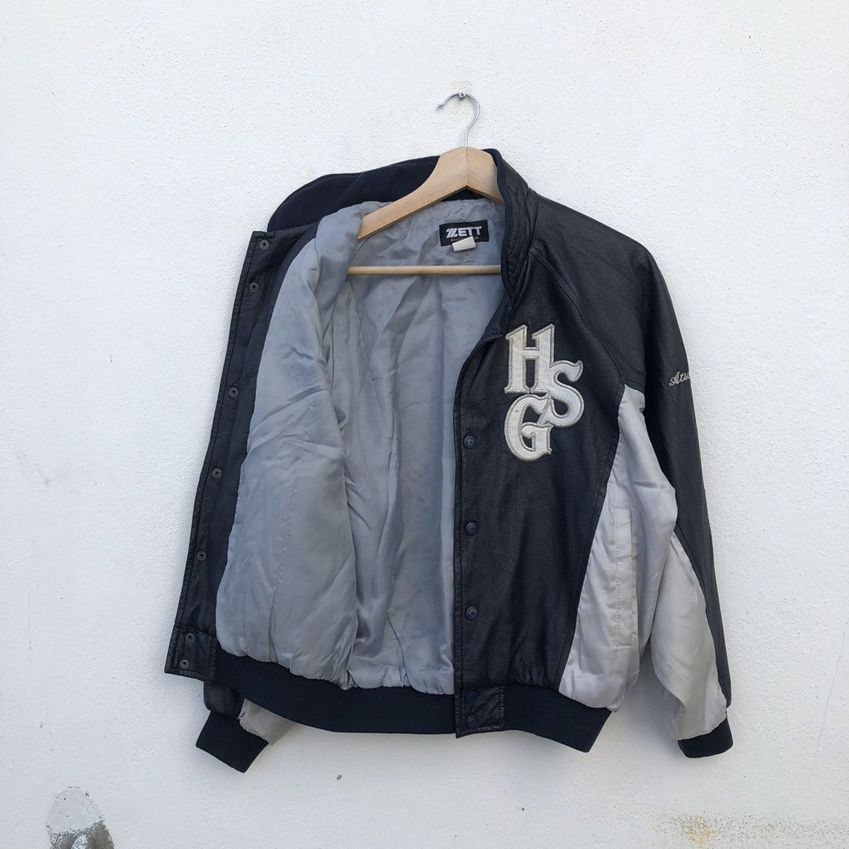 Japanese Brand BOMBER JACKET ZETT BASEBALL GEAR Size US M / EU 48-50 / 2 - 9 Thumbnail