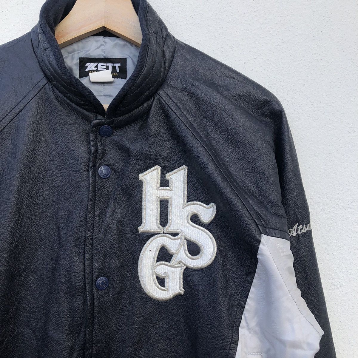 Japanese Brand BOMBER JACKET ZETT BASEBALL GEAR Size US M / EU 48-50 / 2 - 5 Thumbnail