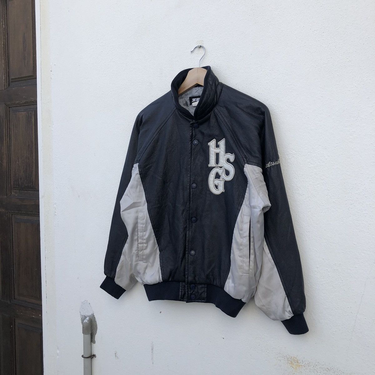 Japanese Brand BOMBER JACKET ZETT BASEBALL GEAR Size US M / EU 48-50 / 2 - 2 Thumbnail