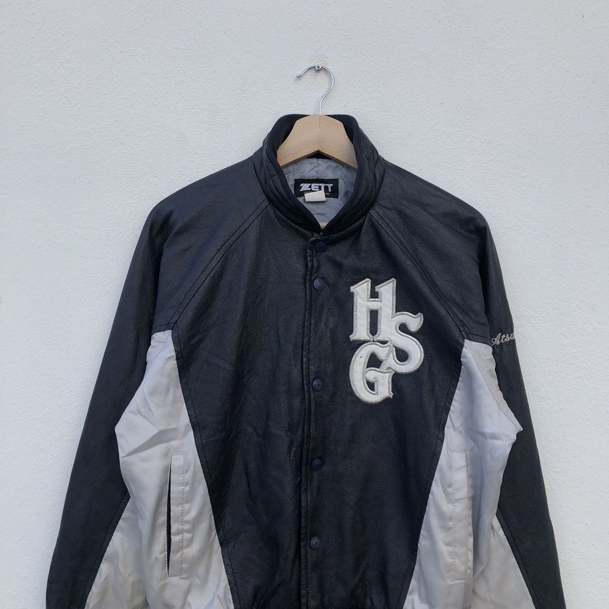 Japanese Brand BOMBER JACKET ZETT BASEBALL GEAR Size US M / EU 48-50 / 2 - 3 Thumbnail