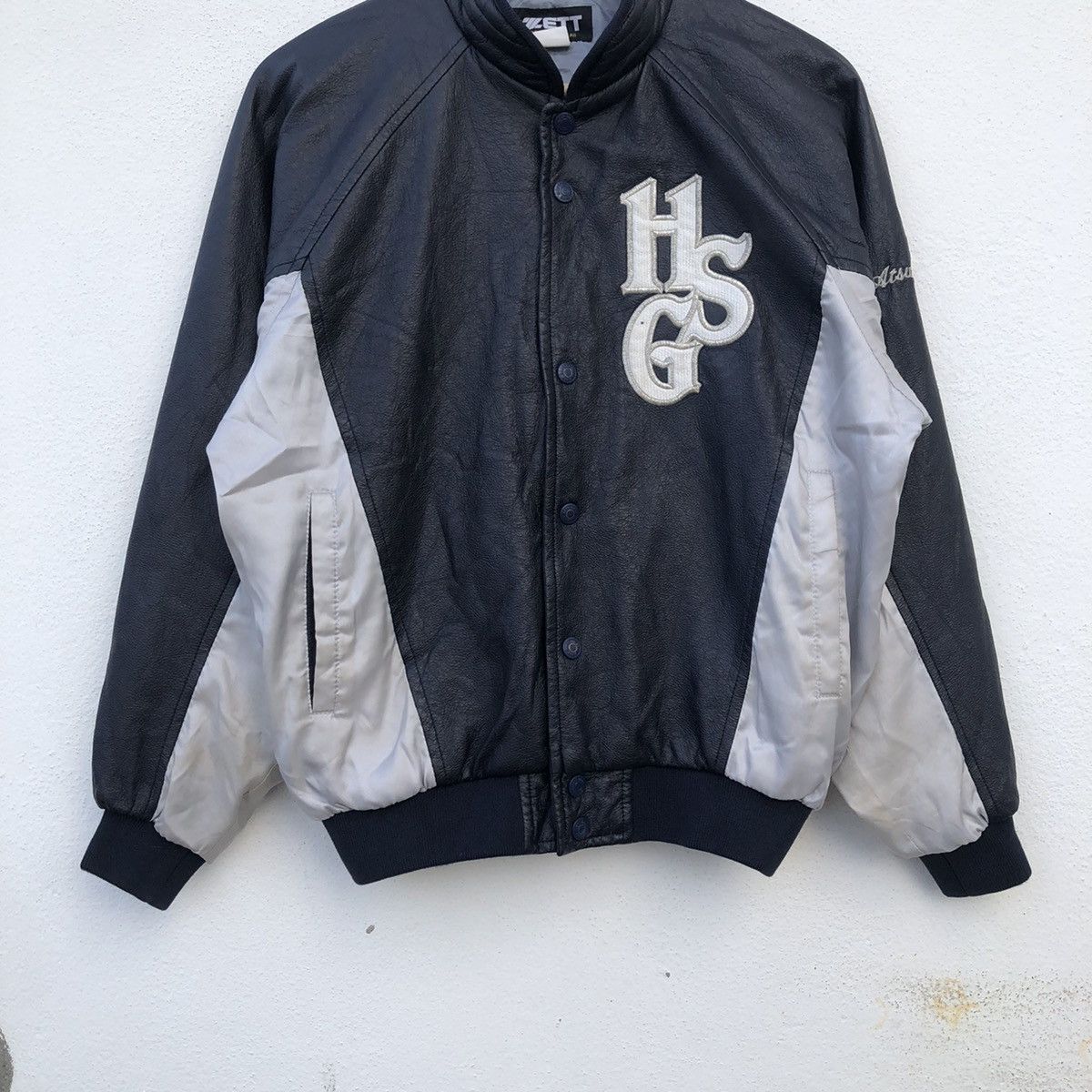 Japanese Brand BOMBER JACKET ZETT BASEBALL GEAR Size US M / EU 48-50 / 2 - 4 Thumbnail