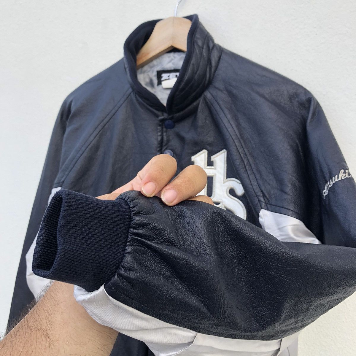 Japanese Brand BOMBER JACKET ZETT BASEBALL GEAR Size US M / EU 48-50 / 2 - 7 Thumbnail