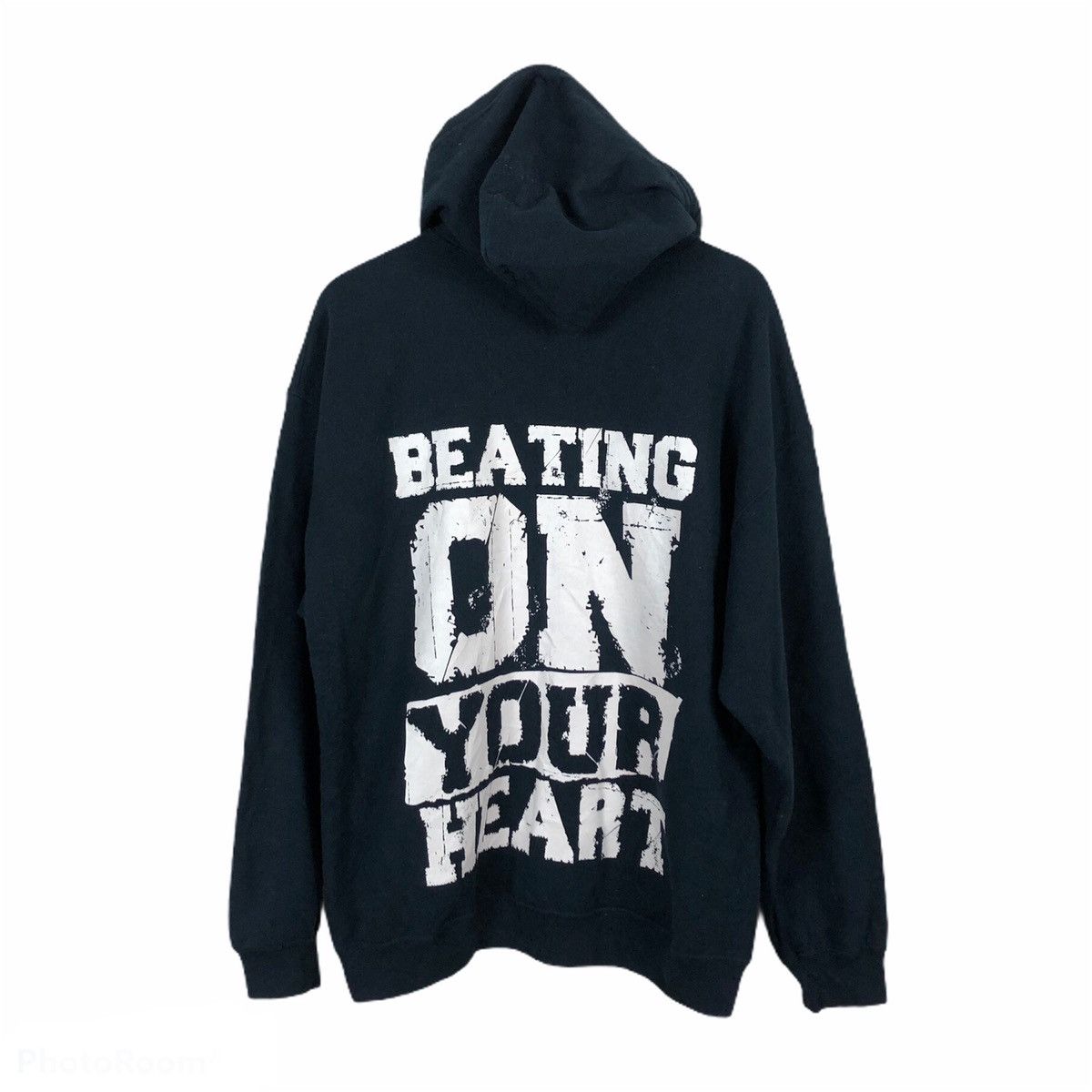 Gildan VINTAGE HOODIE GILDAN BEATING ON YOUR HEART Size US L / EU 52-54 / 3 - 1 Thumbnail