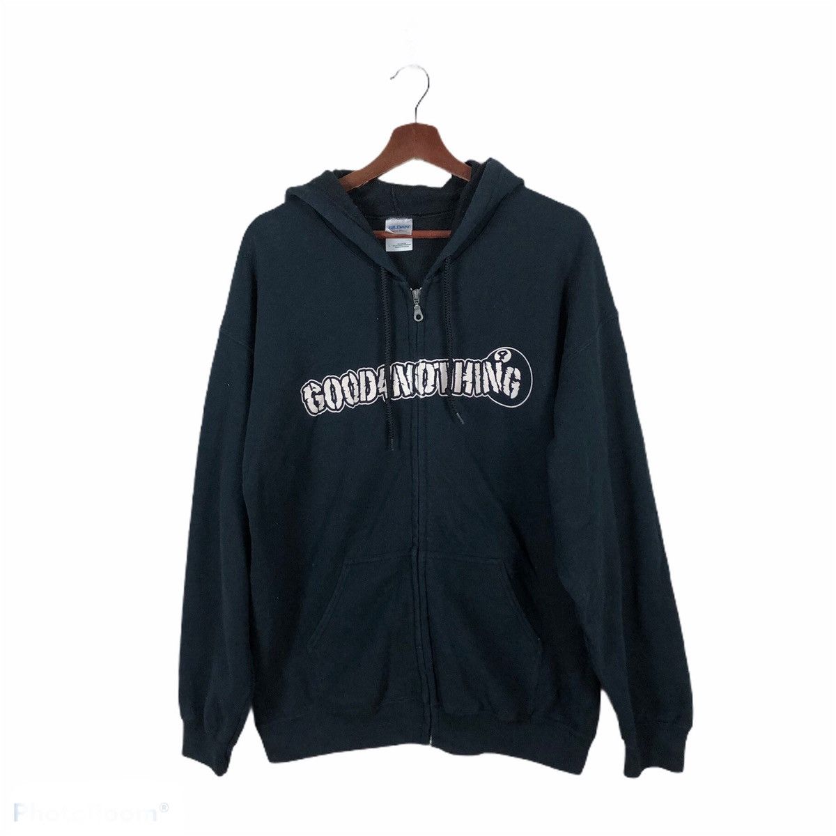 Gildan VINTAGE HOODIE GILDAN BEATING ON YOUR HEART Size US L / EU 52-54 / 3 - 2 Thumbnail