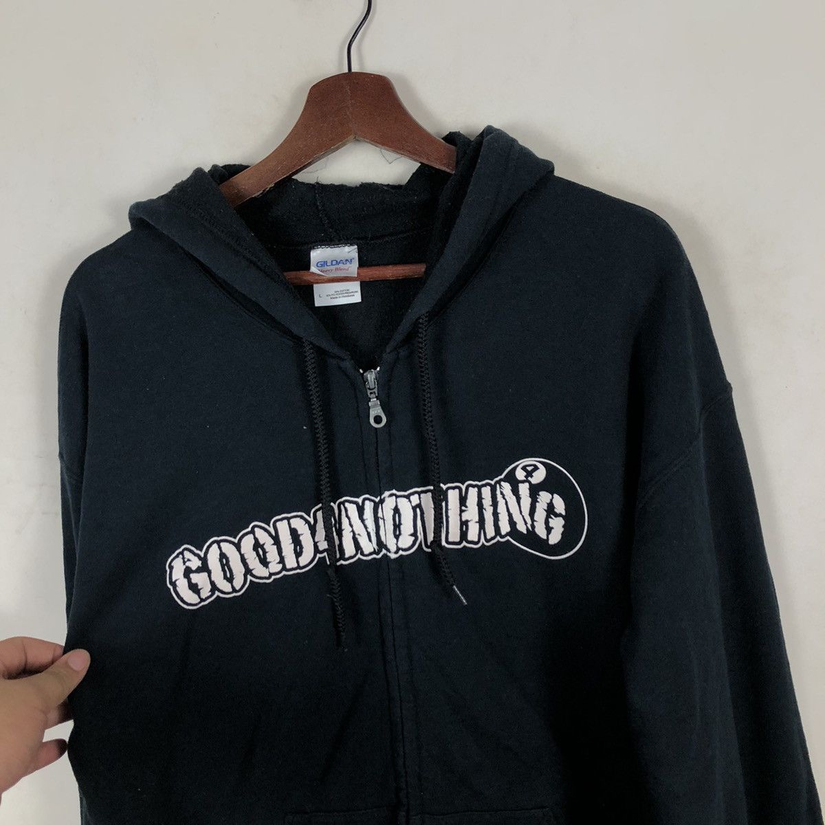 Gildan VINTAGE HOODIE GILDAN BEATING ON YOUR HEART Size US L / EU 52-54 / 3 - 4 Thumbnail