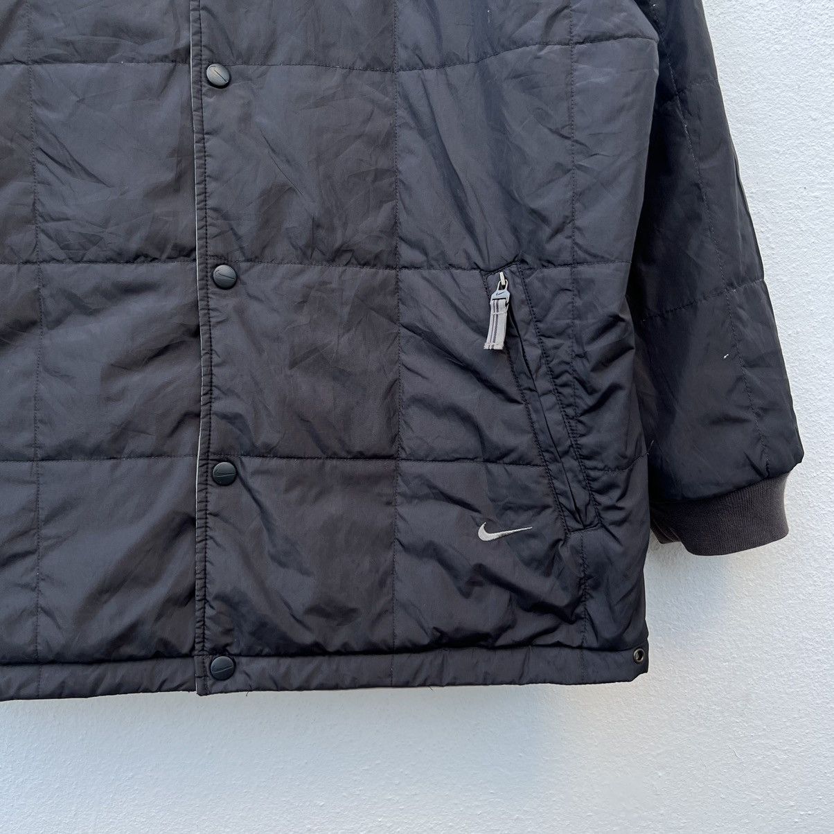 Nike VINTAGE NIKE LIGHT PUFFER DOWN REVERSIBLE JACKET Size US L / EU 52-54 / 3 - 12 Thumbnail