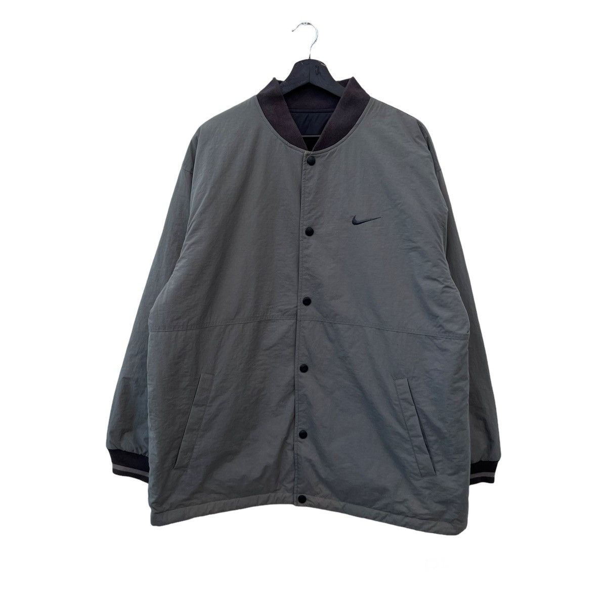 Nike VINTAGE NIKE LIGHT PUFFER DOWN REVERSIBLE JACKET Size US L / EU 52-54 / 3 - 1 Thumbnail