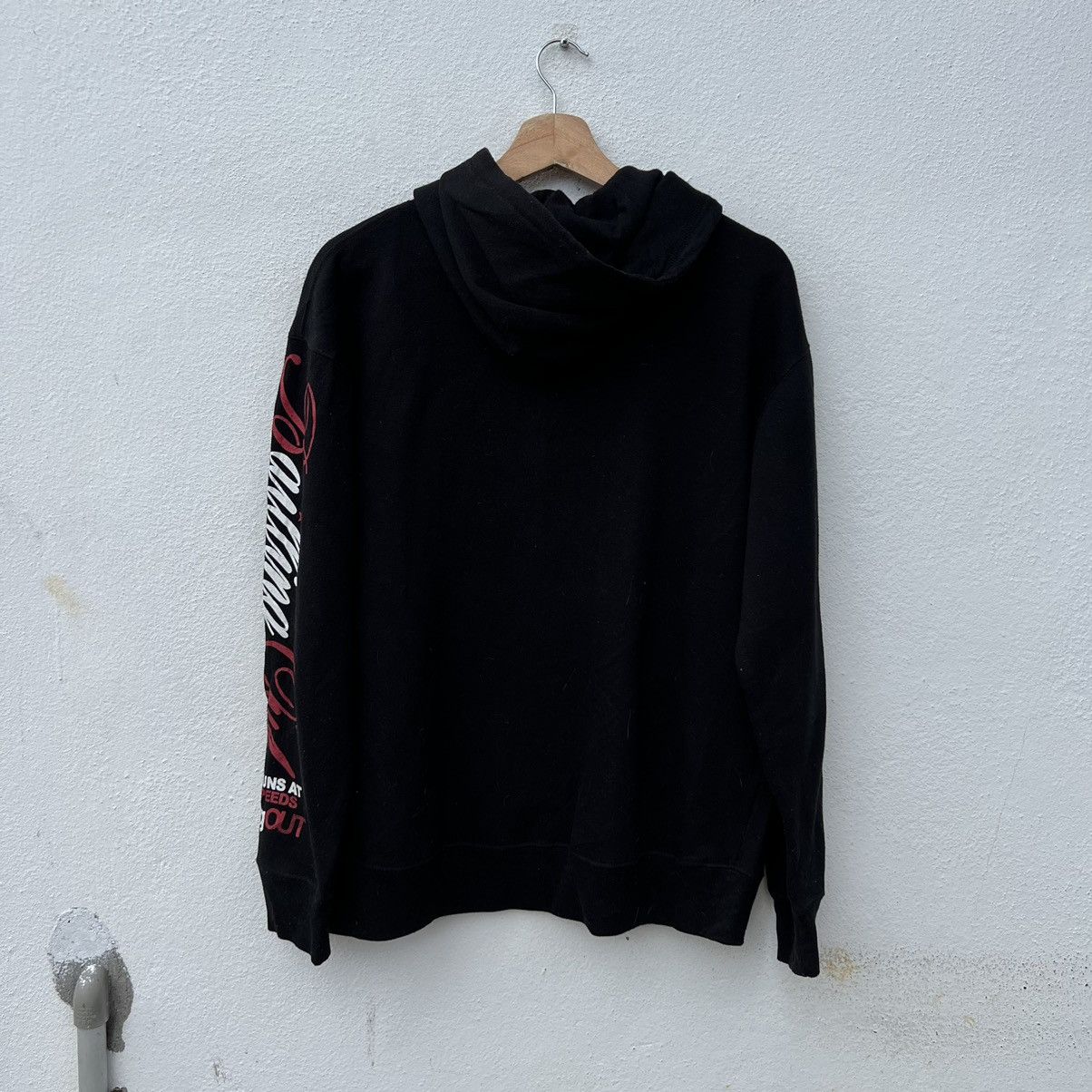 Japanese Brand BAILLING OUT BIG LOGO HOODIE STREET FASHION DESIGN Size US L / EU 52-54 / 3 - 6 Thumbnail