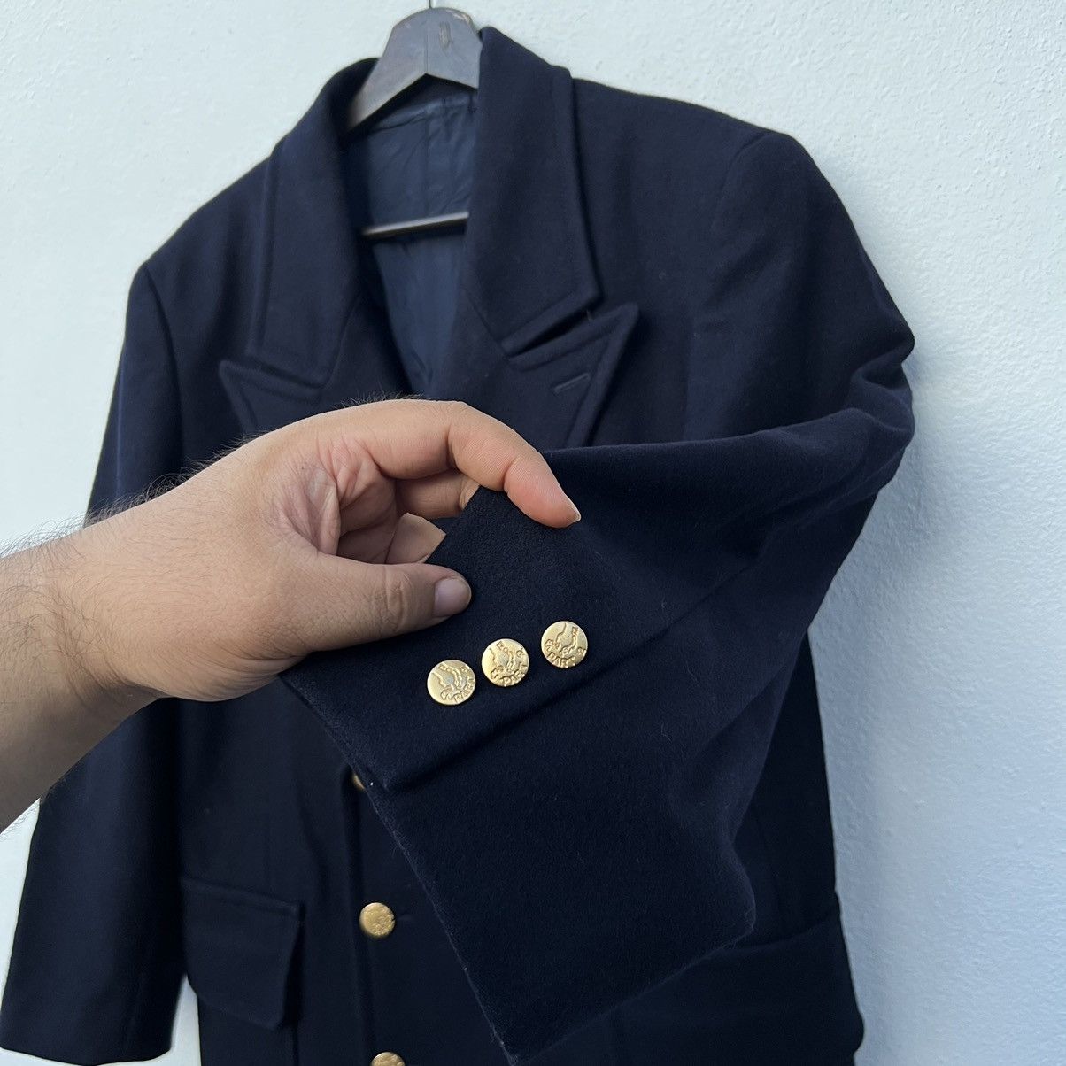 Japanese Brand DOUBLE BREAST WOOL JACKET JUNKO SHIMADA JAPAN Size US M / EU 48-50 / 2 - 7 Thumbnail