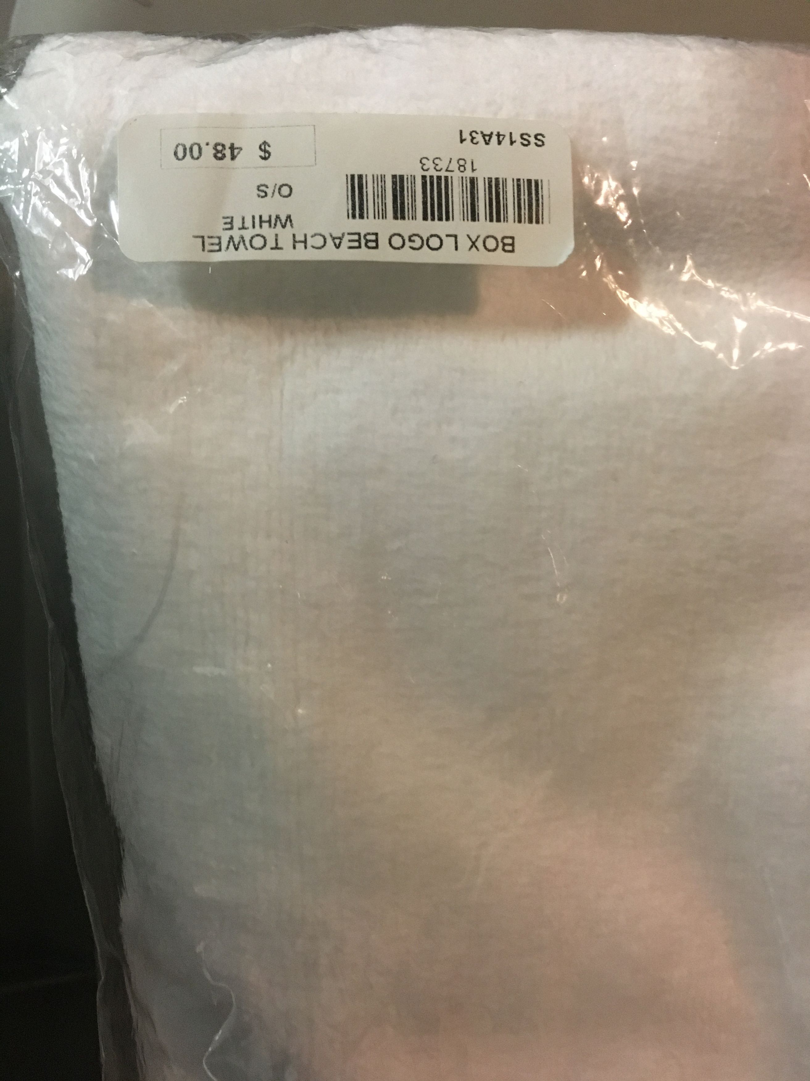 Supreme Supreme Box Logo Beach Towel Size ONE SIZE - 2 Thumbnail