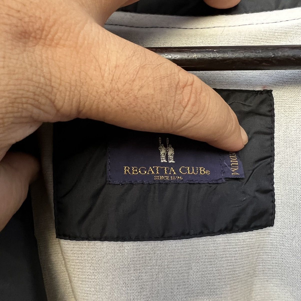 Japanese Brand VINTAGE REGATTA CLUB BRITISH SPORTYMIND BIG LOGO JACKET Size US M / EU 48-50 / 2 - 10 Thumbnail