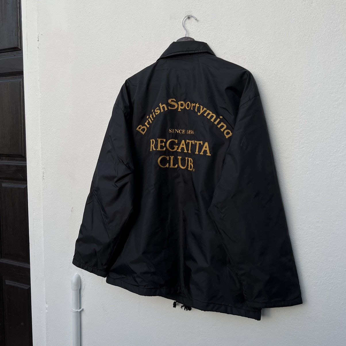 Japanese Brand VINTAGE REGATTA CLUB BRITISH SPORTYMIND BIG LOGO JACKET Size US M / EU 48-50 / 2 - 2 Thumbnail