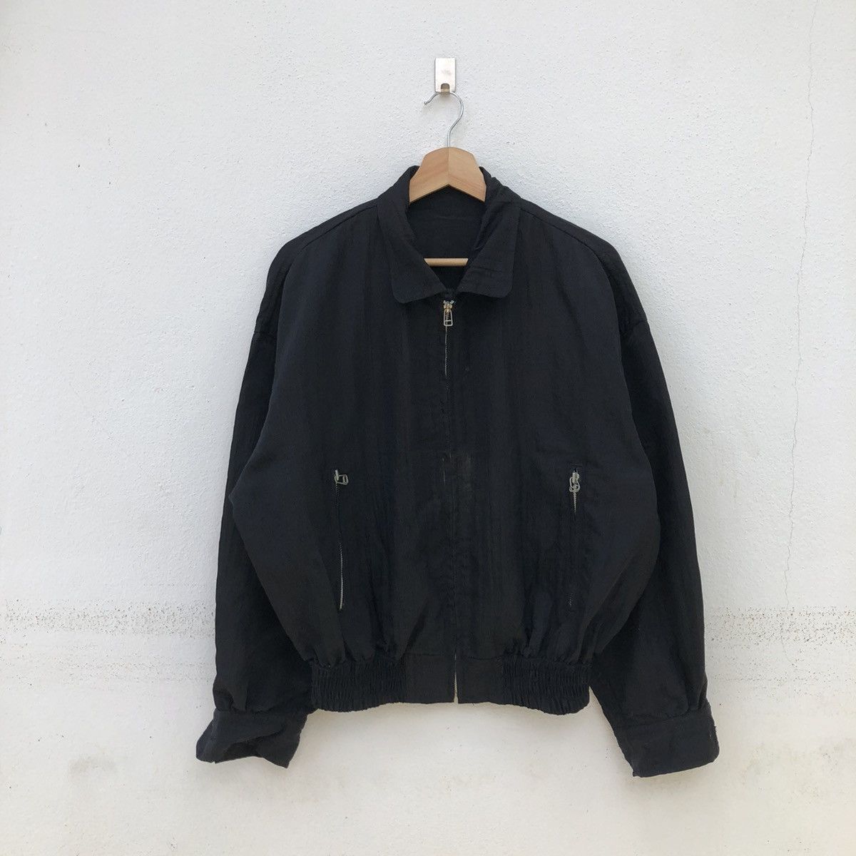 Japanese Brand NICOLE CLUB FOR MEN BIG LOGO VARSITY JACKET Size US M / EU 48-50 / 2 - 2 Thumbnail