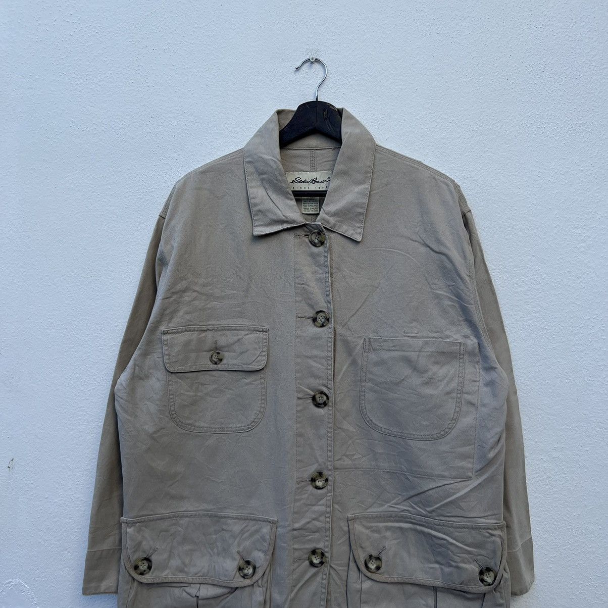 Eddie Bauer HIKORY CHORE JACKET EDDIE BAUER INSPIRED ISSEY MIYAKE Size US M / EU 48-50 / 2 - 3 Thumbnail
