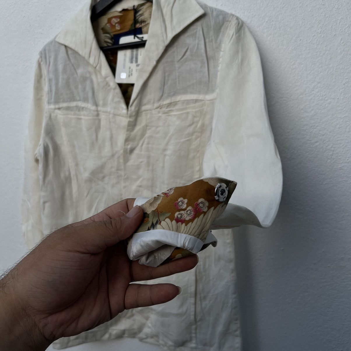 Japanese Brand VINTAGE KANSAI DEPTH DENIM JACKET FRATELLI BACCI ITALY Size US M / EU 48-50 / 2 - 9 Thumbnail