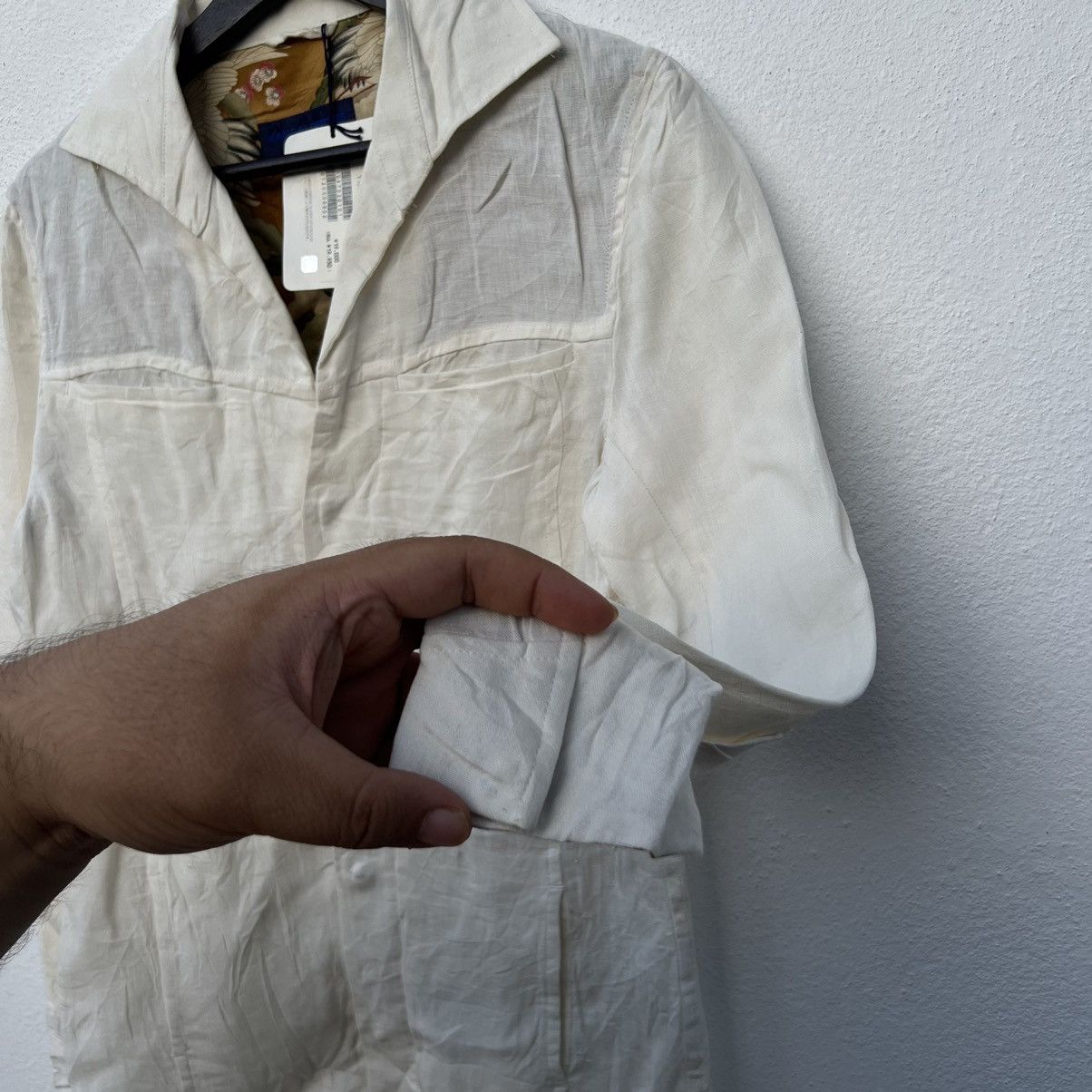 Japanese Brand VINTAGE KANSAI DEPTH DENIM JACKET FRATELLI BACCI ITALY Size US M / EU 48-50 / 2 - 7 Thumbnail
