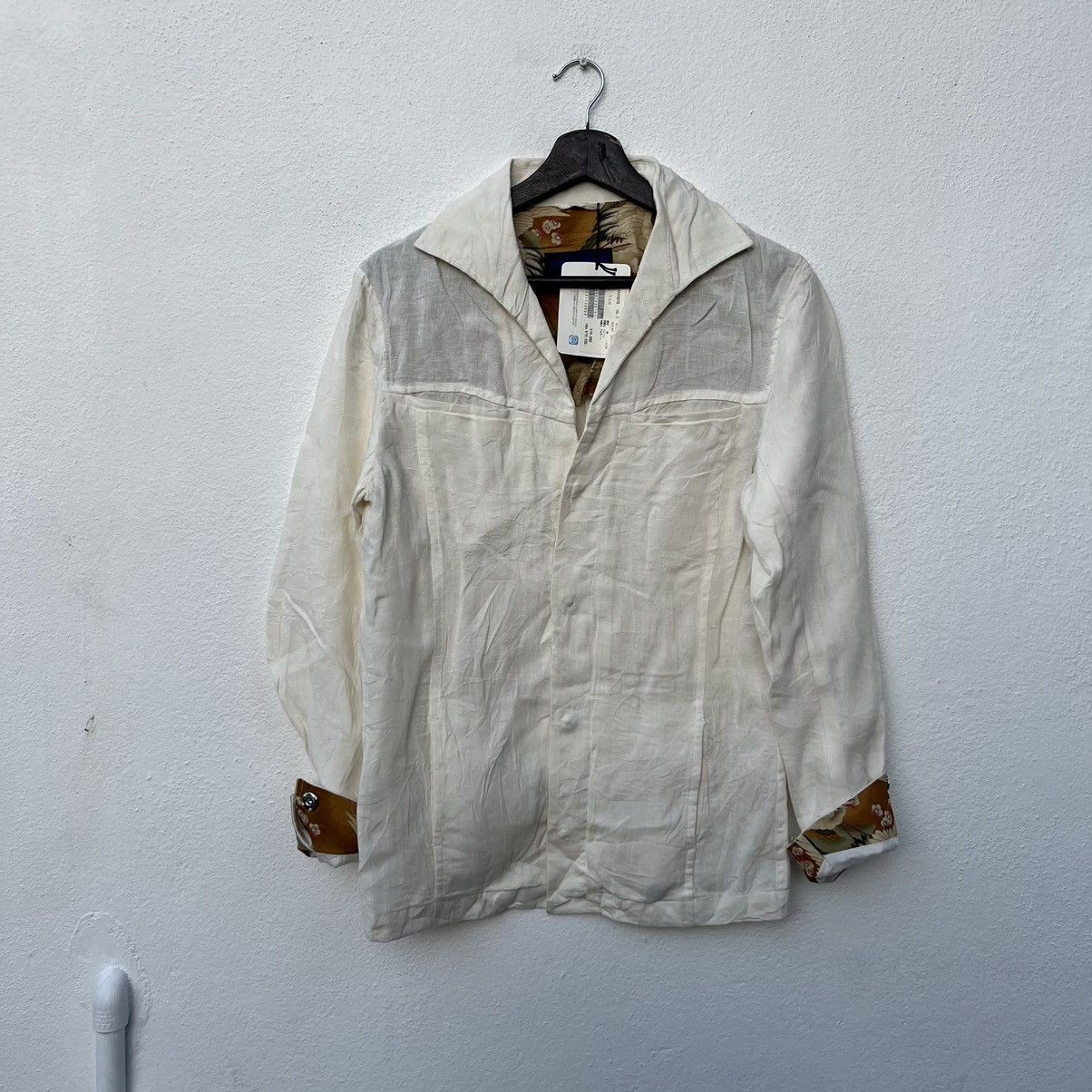 Japanese Brand VINTAGE KANSAI DEPTH DENIM JACKET FRATELLI BACCI ITALY Size US M / EU 48-50 / 2 - 8 Thumbnail