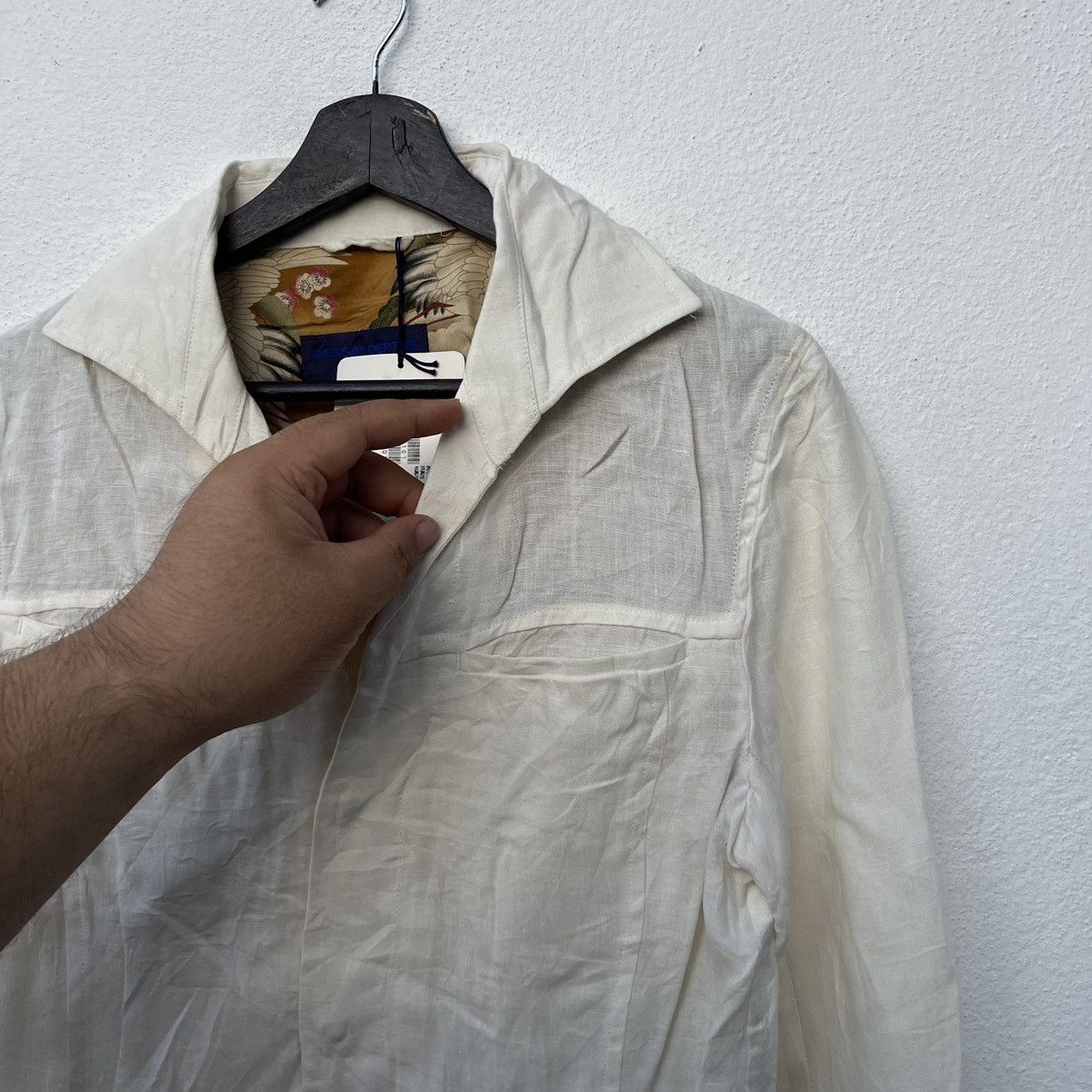 Japanese Brand VINTAGE KANSAI DEPTH DENIM JACKET FRATELLI BACCI ITALY Size US M / EU 48-50 / 2 - 6 Thumbnail