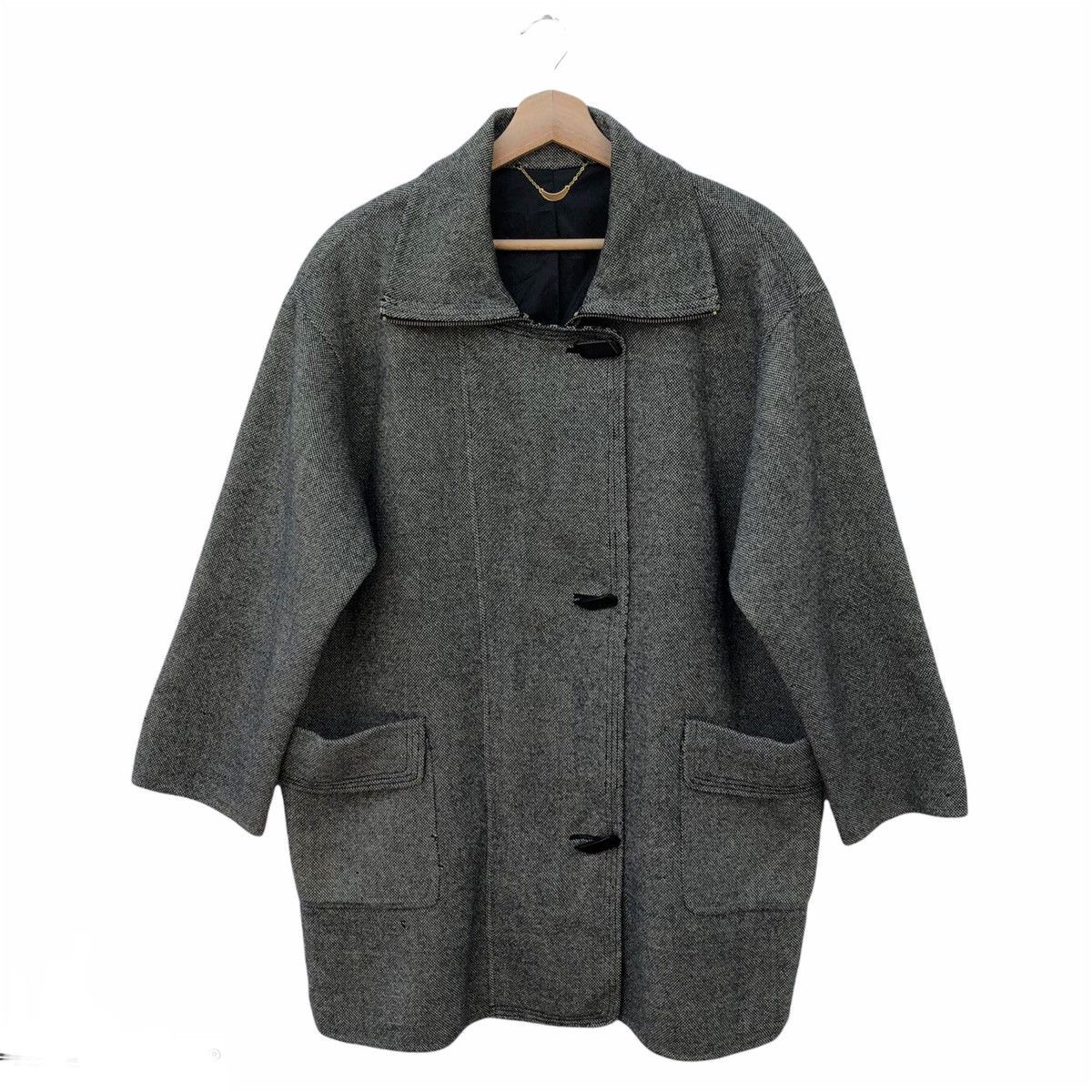 Japanese Brand RARE DESIGN LONG JACKET PATCHWORK JAPANESE BRAND Size US L / EU 52-54 / 3 - 1 Thumbnail