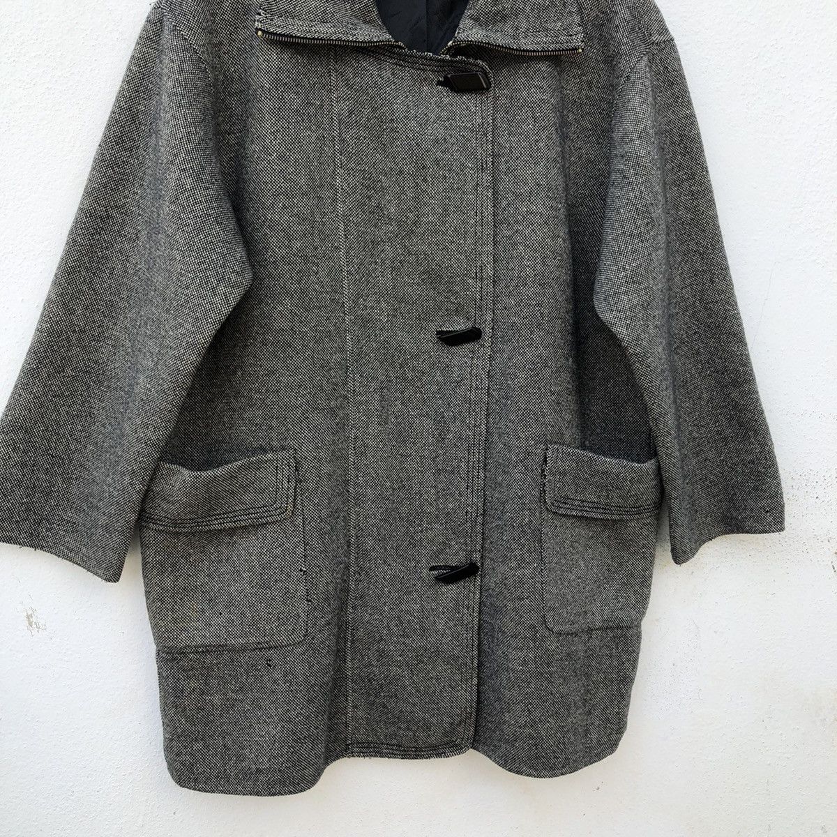 Japanese Brand RARE DESIGN LONG JACKET PATCHWORK JAPANESE BRAND Size US L / EU 52-54 / 3 - 4 Thumbnail