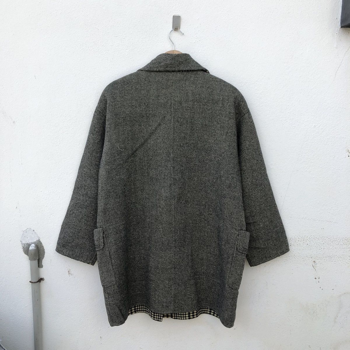 Japanese Brand RARE DESIGN LONG JACKET PATCHWORK JAPANESE BRAND Size US L / EU 52-54 / 3 - 7 Thumbnail
