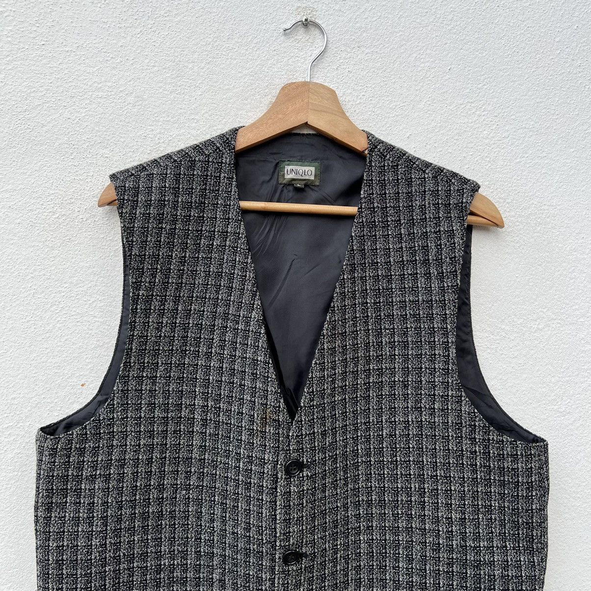 Japanese Brand TARTAN DESIGN TANK TOP VEST UNIQLO Size US L / EU 52-54 / 3 - 3 Thumbnail