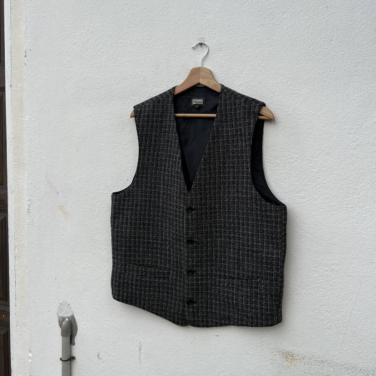 Japanese Brand TARTAN DESIGN TANK TOP VEST UNIQLO Size US L / EU 52-54 / 3 - 2 Thumbnail
