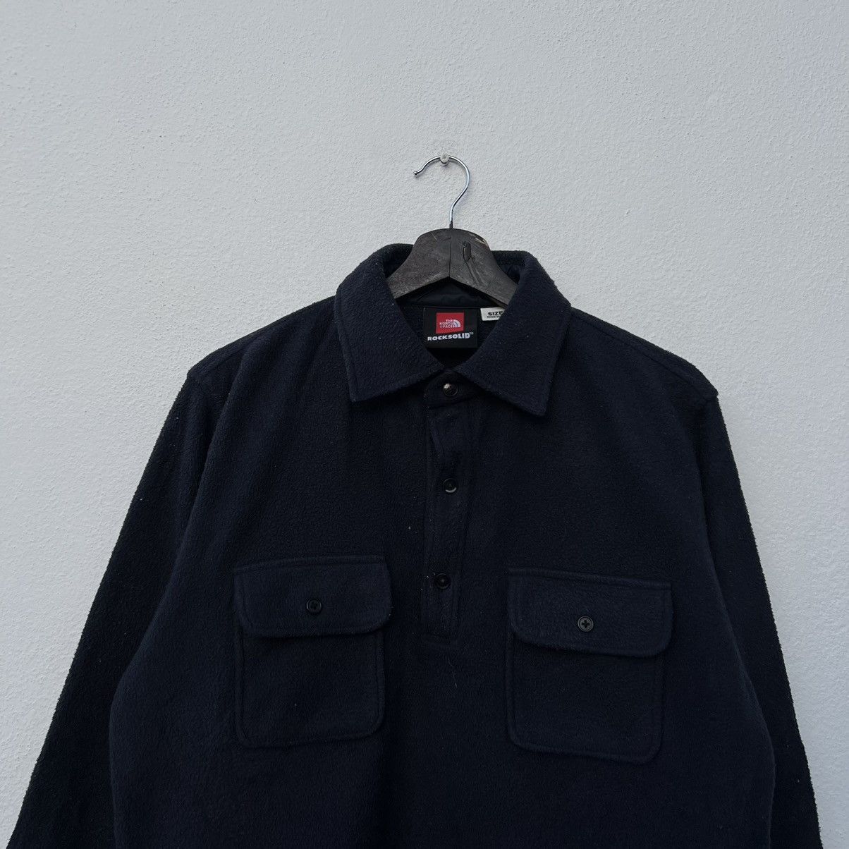 Japanese Brand VINTAGE THE NORTH FACE ROCKSOLID FLEECE JACKET Size US S / EU 44-46 / 1 - 3 Thumbnail
