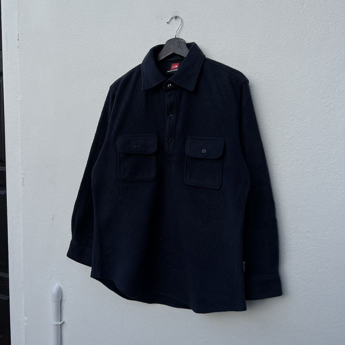 Japanese Brand VINTAGE THE NORTH FACE ROCKSOLID FLEECE JACKET Size US S / EU 44-46 / 1 - 2 Thumbnail
