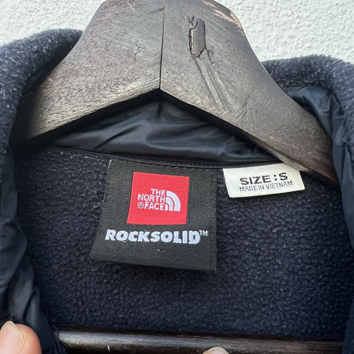 Japanese Brand VINTAGE THE NORTH FACE ROCKSOLID FLEECE JACKET Size US S / EU 44-46 / 1 - 12 Thumbnail