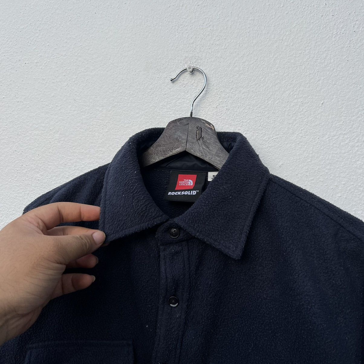 Japanese Brand VINTAGE THE NORTH FACE ROCKSOLID FLEECE JACKET Size US S / EU 44-46 / 1 - 6 Thumbnail