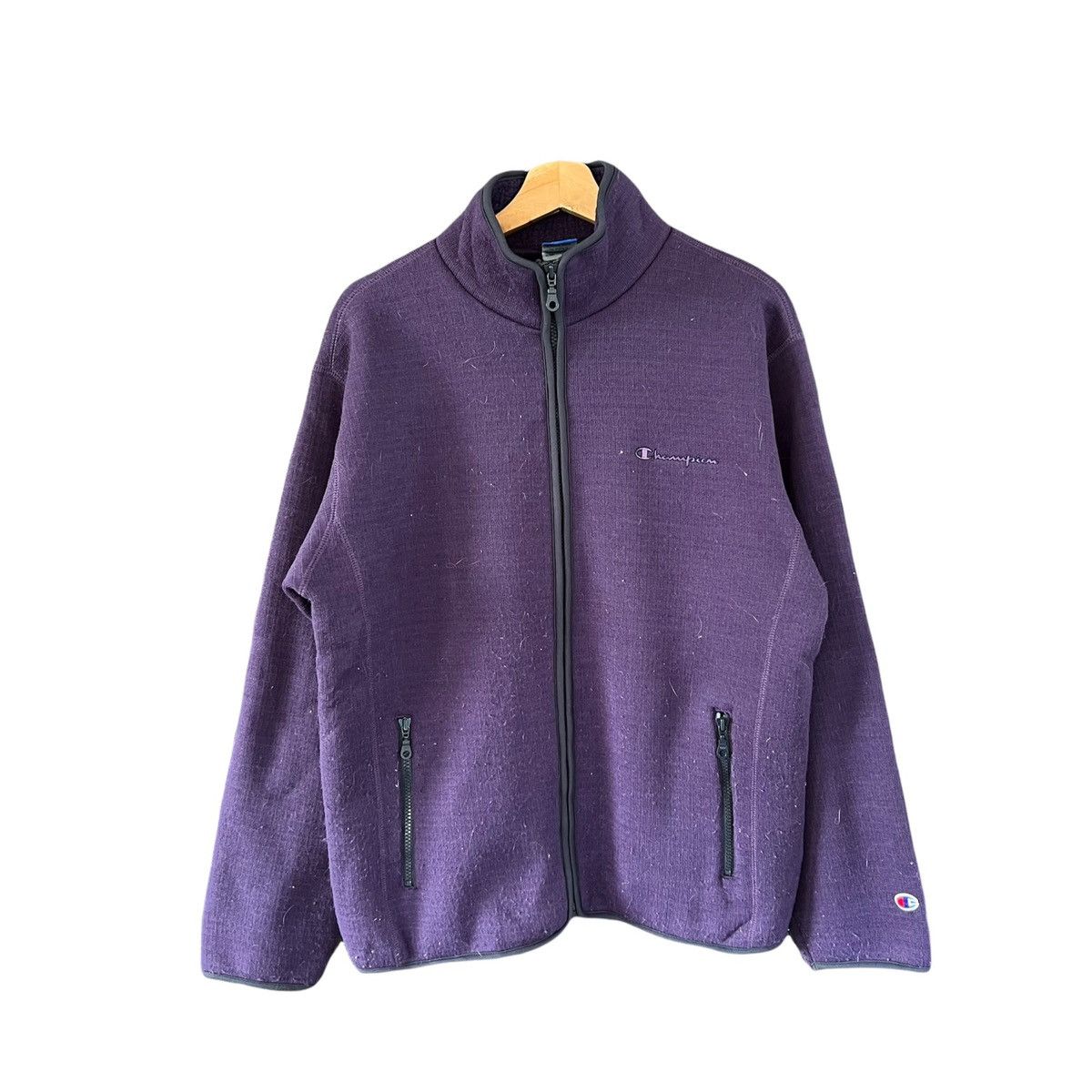 Champion VINTAGE CHAMPION FLEECE JACKET Size US L / EU 52-54 / 3 - 1 Thumbnail