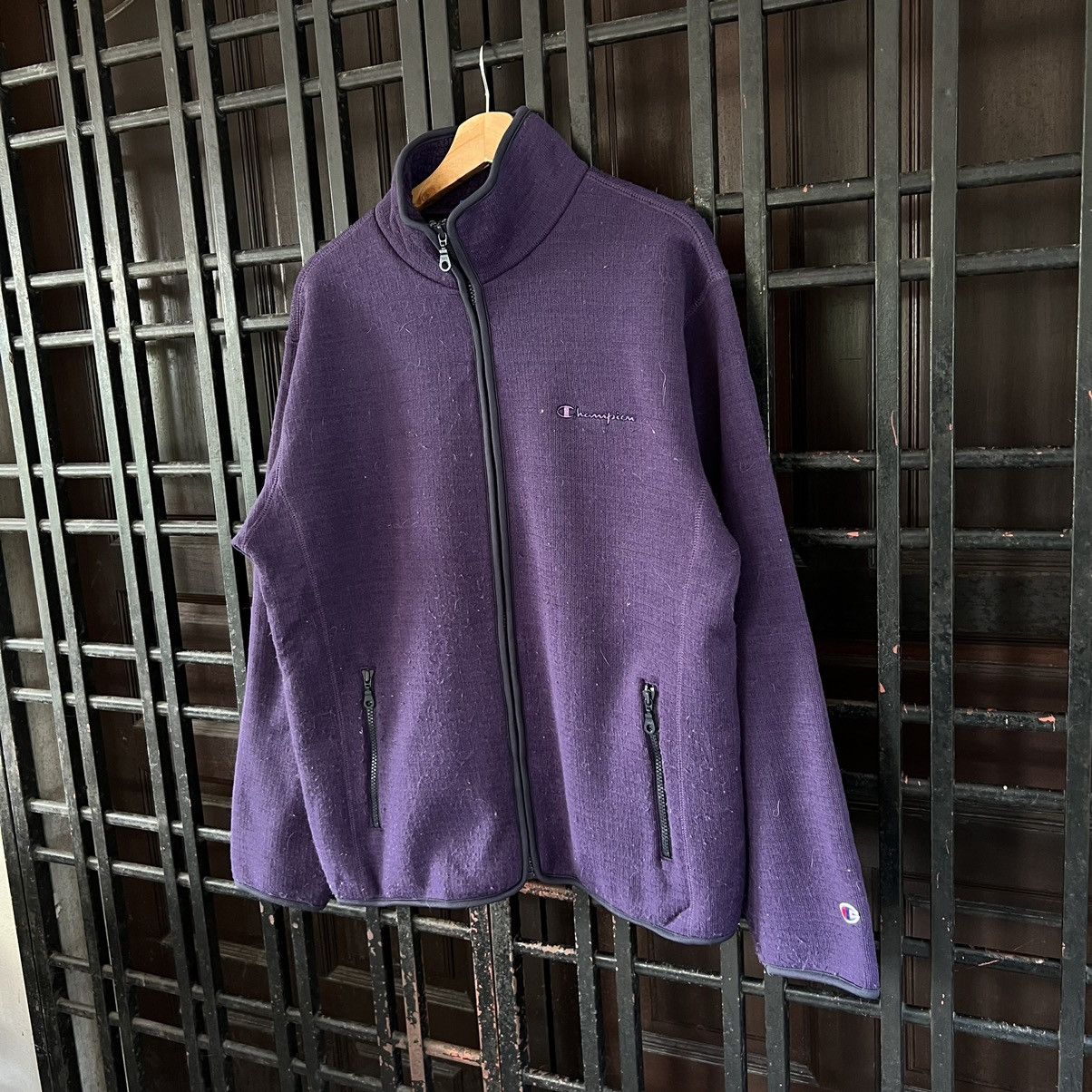 Champion VINTAGE CHAMPION FLEECE JACKET Size US L / EU 52-54 / 3 - 2 Thumbnail