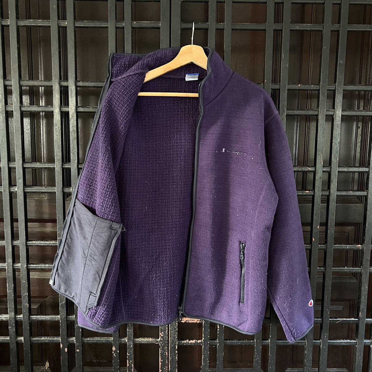 Champion VINTAGE CHAMPION FLEECE JACKET Size US L / EU 52-54 / 3 - 6 Thumbnail