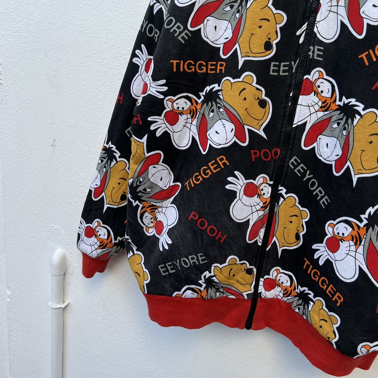 Cartoon Network WINNIE THE POOH REVERSIBLE BOMBER JACKET OVER PRINT BIG LOGO Size US L / EU 52-54 / 3 - 14 Thumbnail