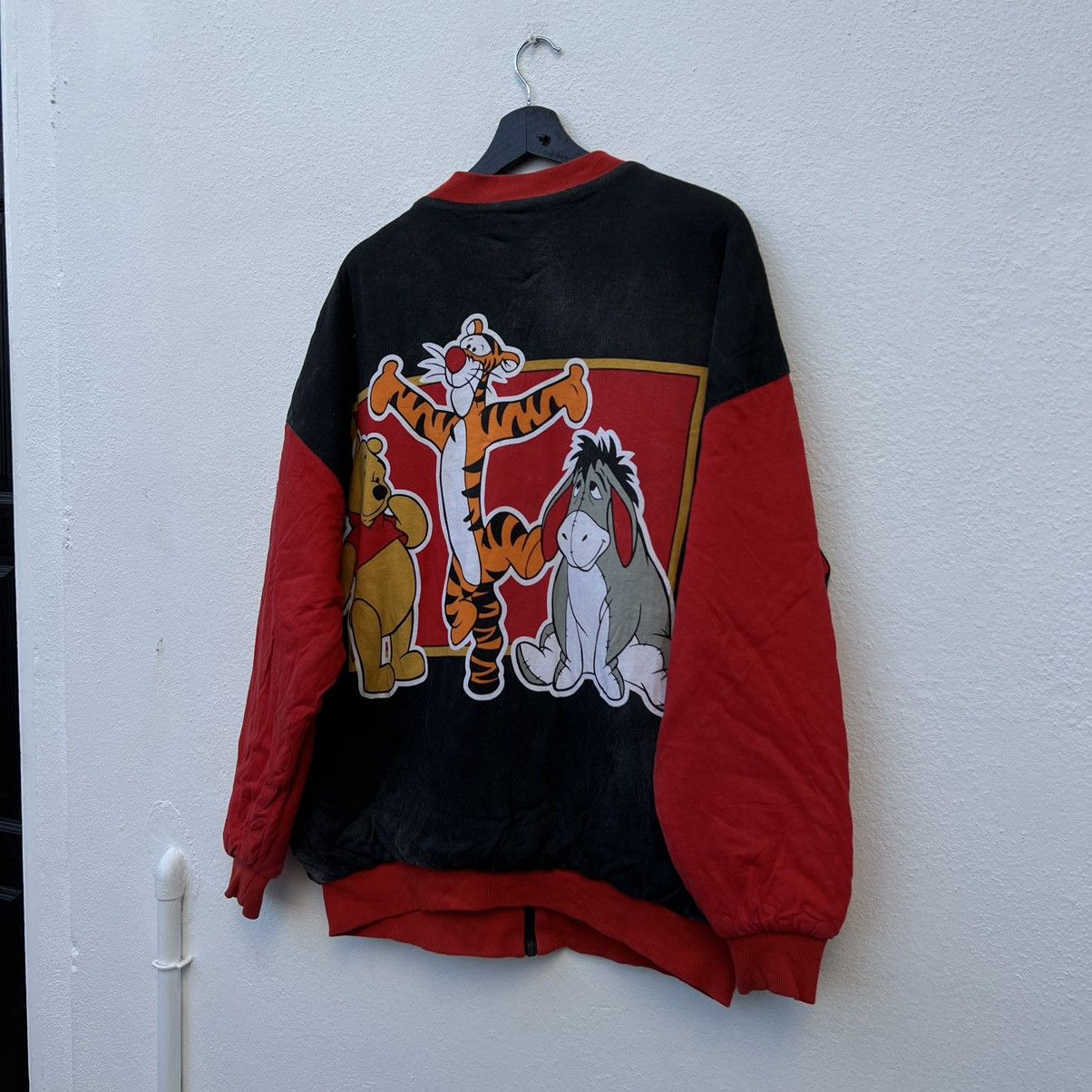 Cartoon Network WINNIE THE POOH REVERSIBLE BOMBER JACKET OVER PRINT BIG LOGO Size US L / EU 52-54 / 3 - 10 Thumbnail