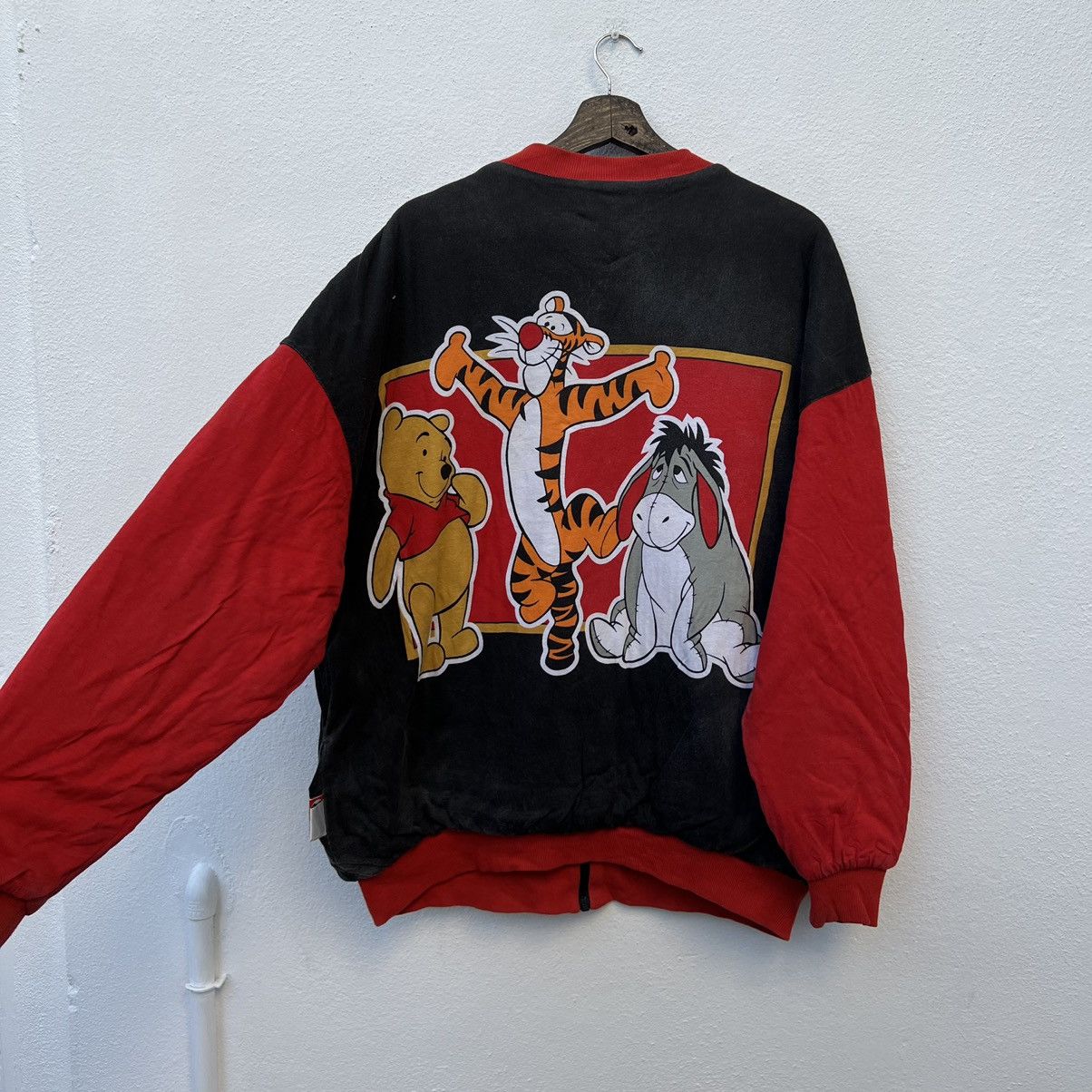 Cartoon Network WINNIE THE POOH REVERSIBLE BOMBER JACKET OVER PRINT BIG LOGO Size US L / EU 52-54 / 3 - 11 Thumbnail