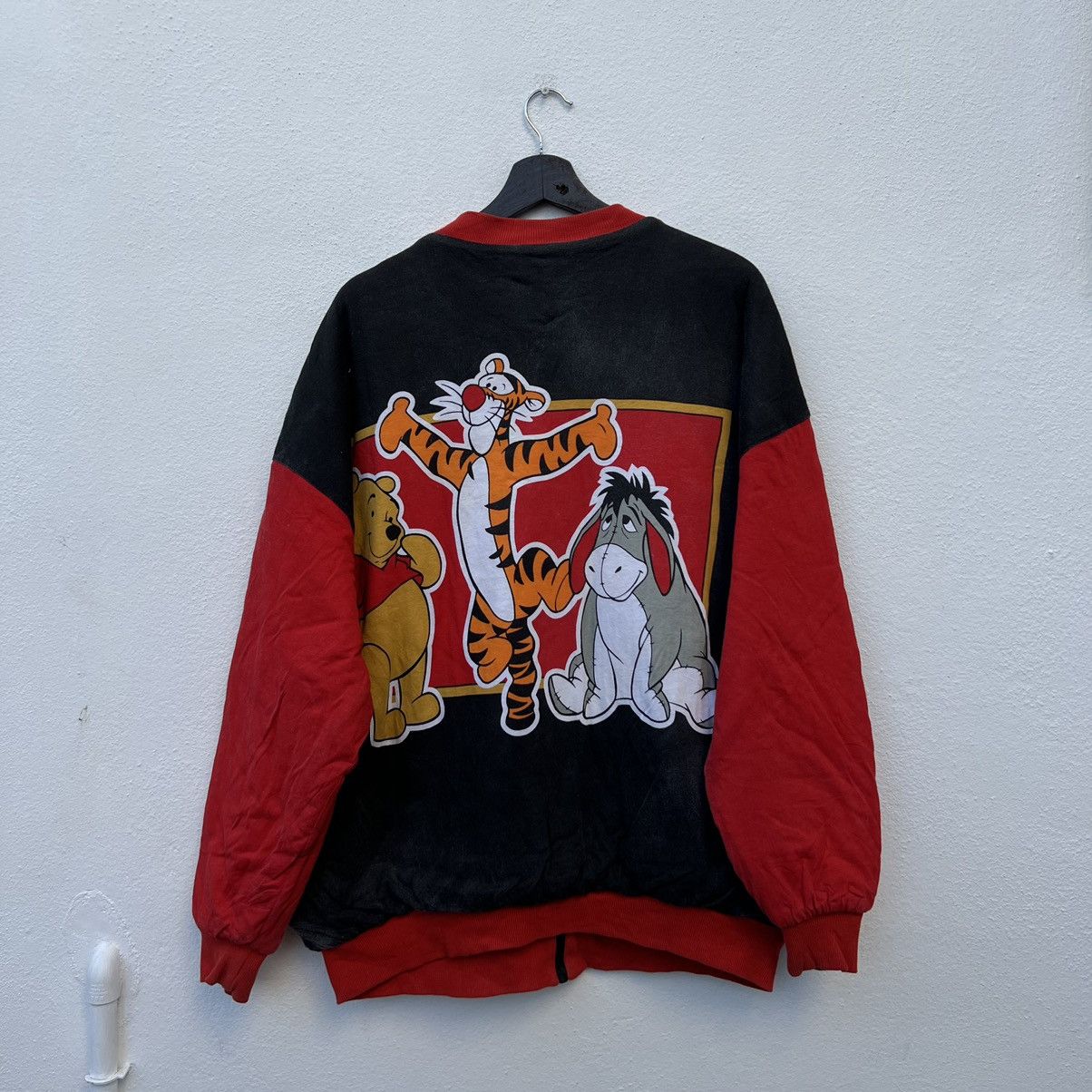 Cartoon Network WINNIE THE POOH REVERSIBLE BOMBER JACKET OVER PRINT BIG LOGO Size US L / EU 52-54 / 3 - 9 Thumbnail
