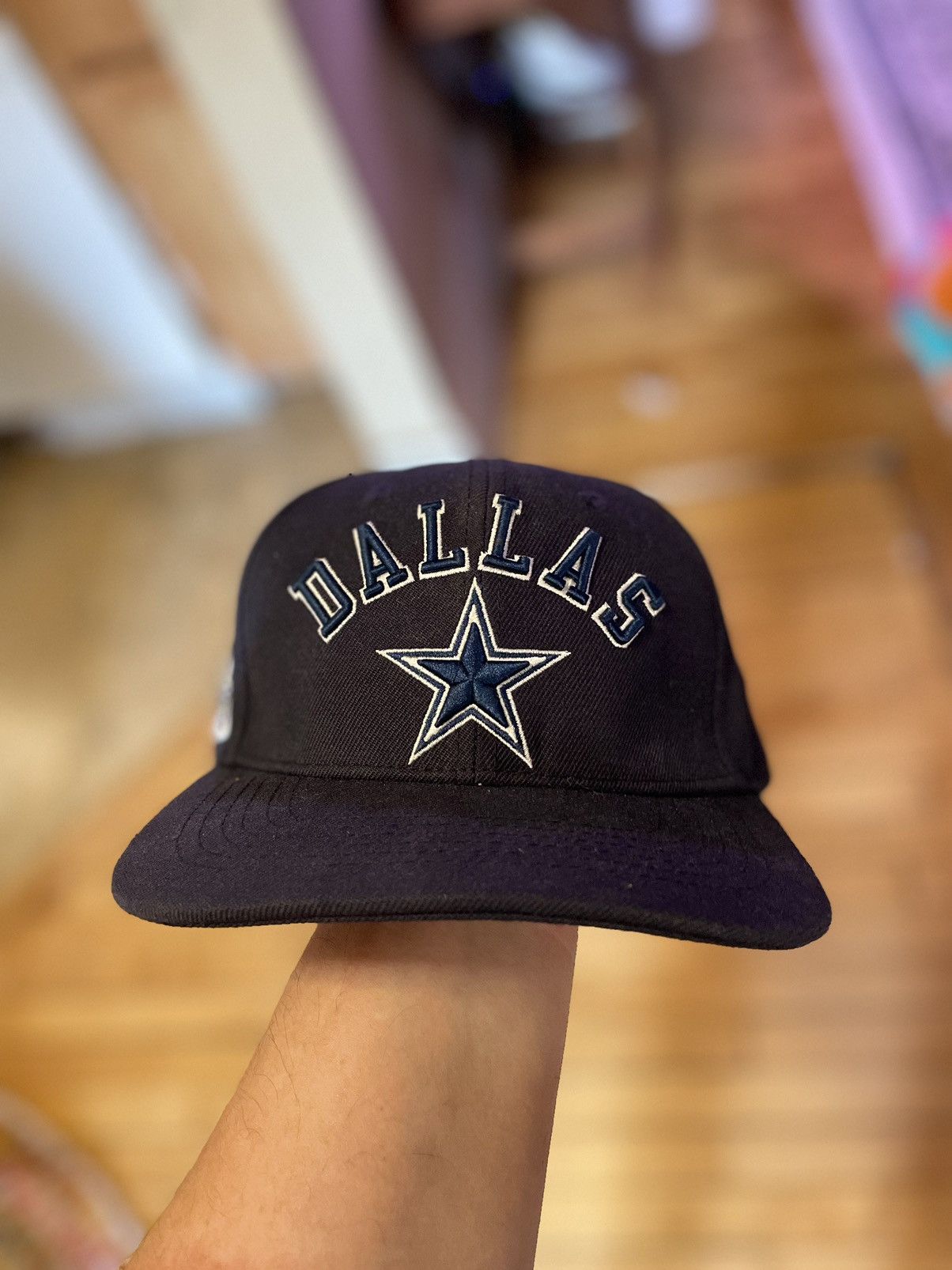 Dallas Cowboys Twins Script Vintage Snapback Hat Cap Vintage 90s