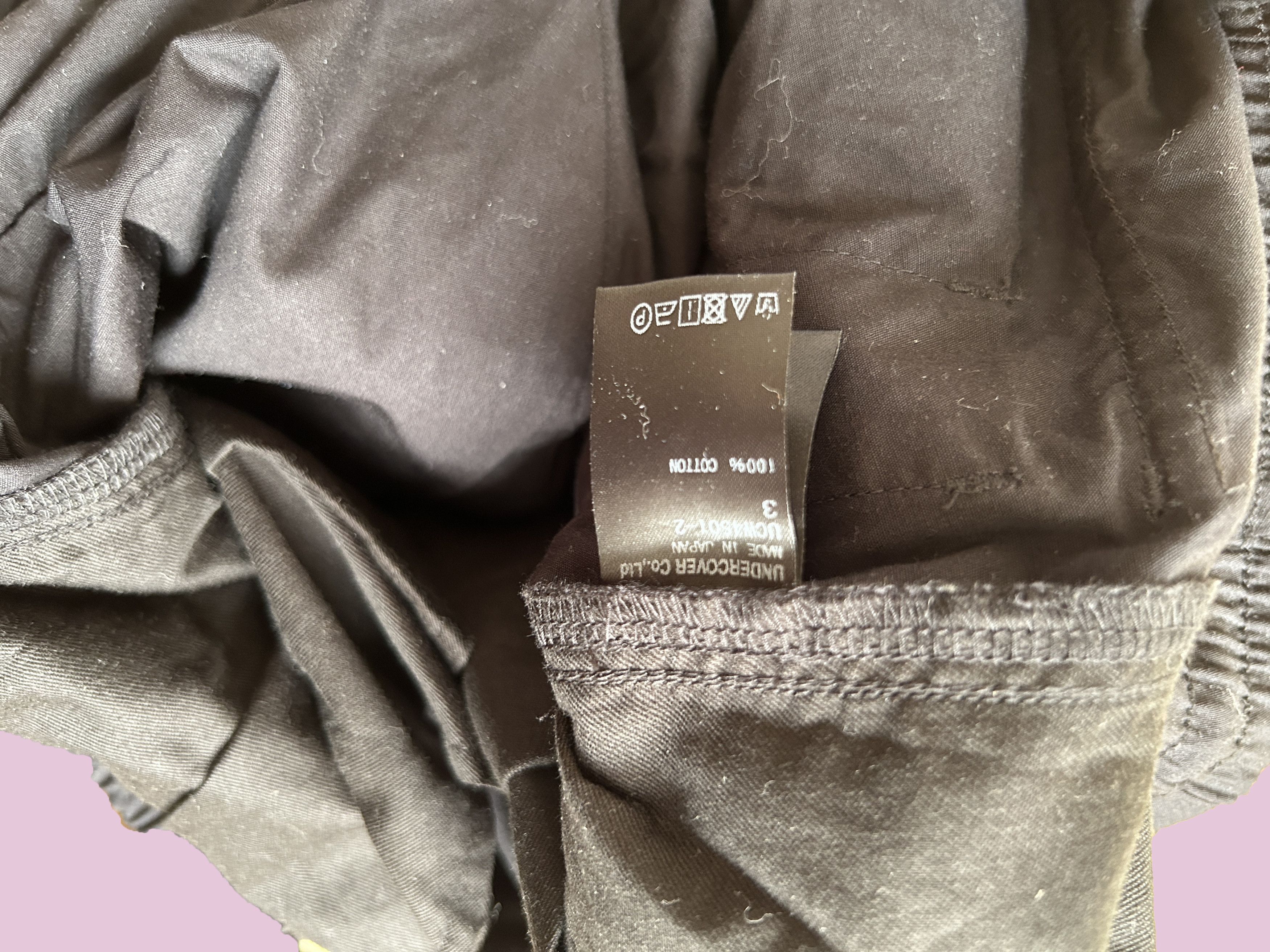 Undercover s/s 19 cargo pants black "the warrior" Utility pockets Size US 32 / EU 48 - 10 Thumbnail
