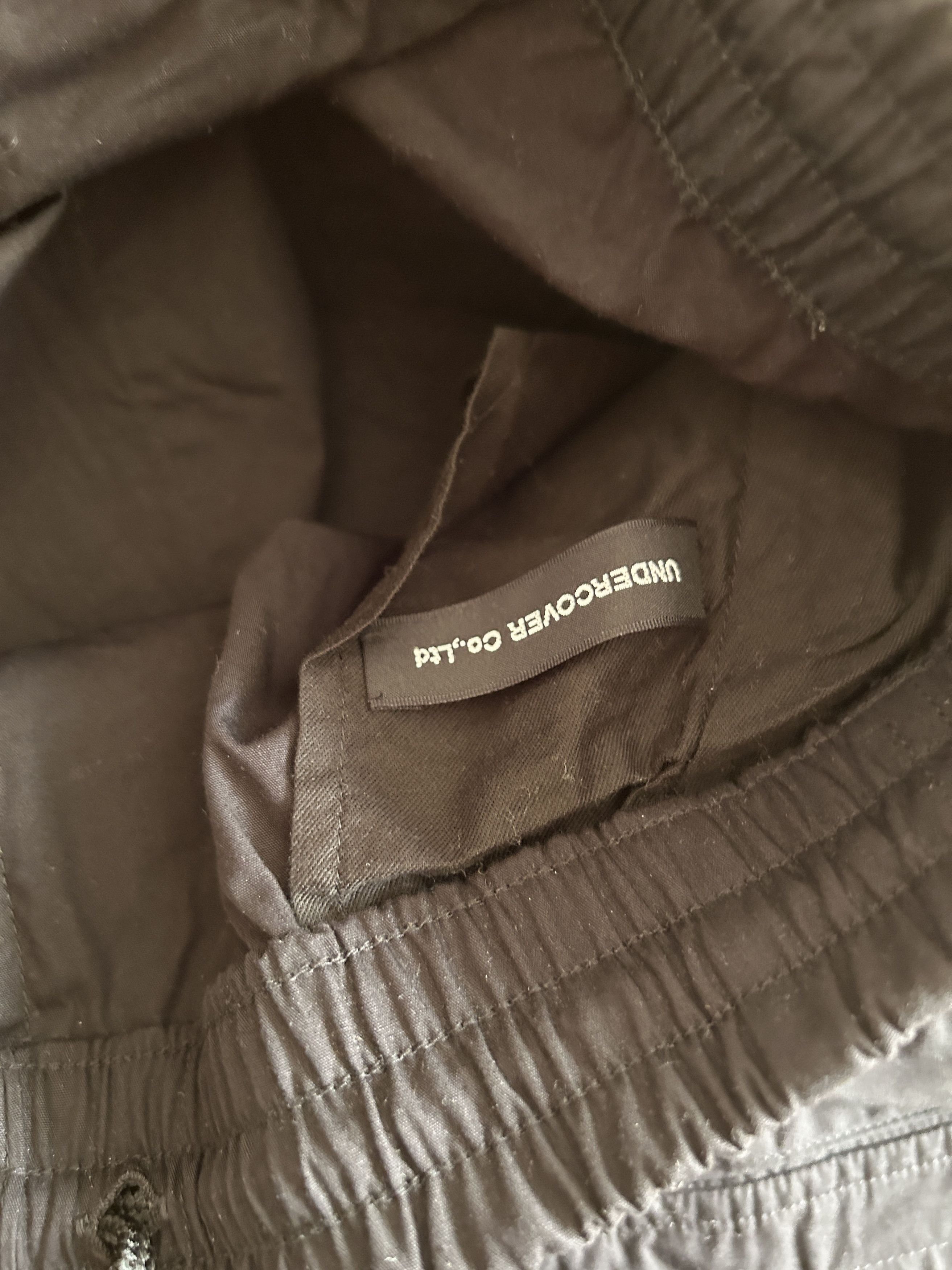 Undercover s/s 19 cargo pants black "the warrior" Utility pockets Size US 32 / EU 48 - 8 Thumbnail